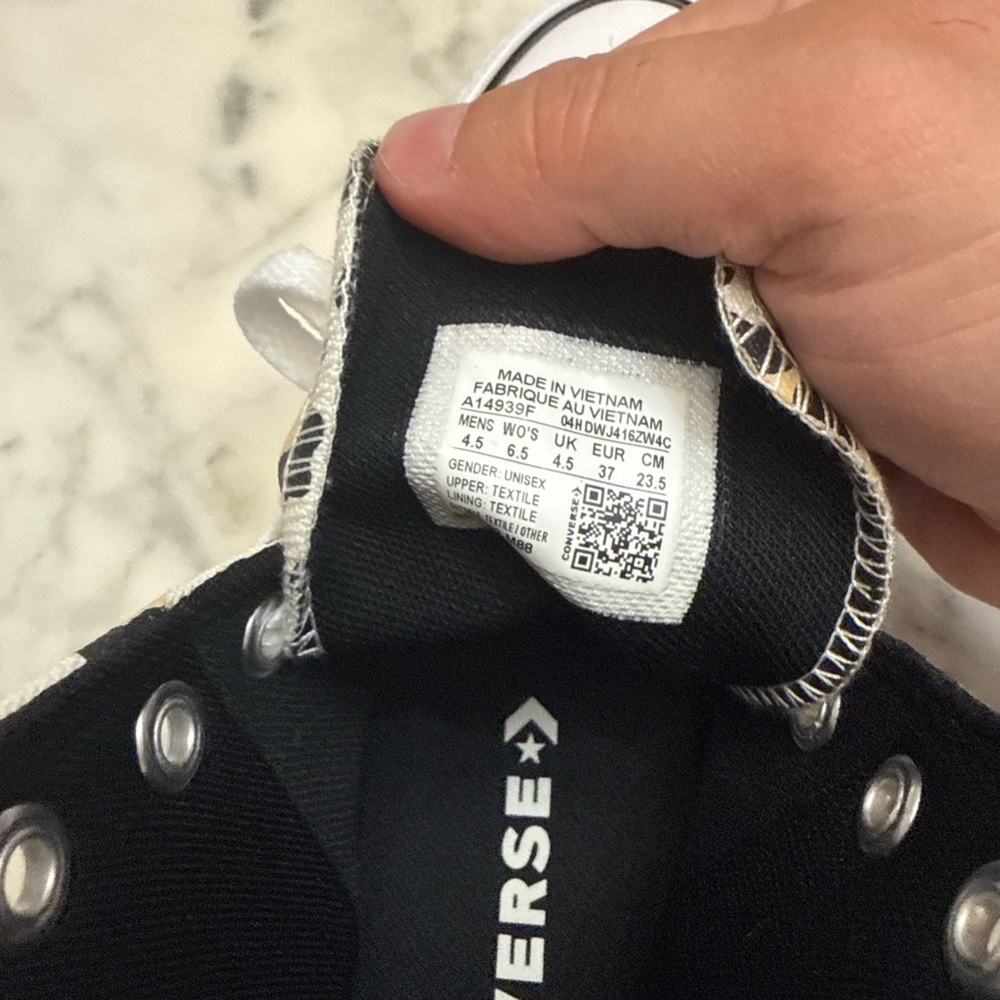 Converse Animal Print High-Tops - Picture 6 of 6